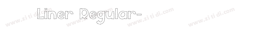 ミウラ見出しLiner Regular字体转换
